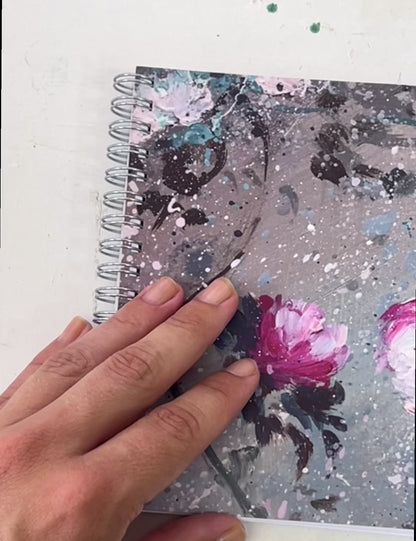 Libreta A6 - Peonias